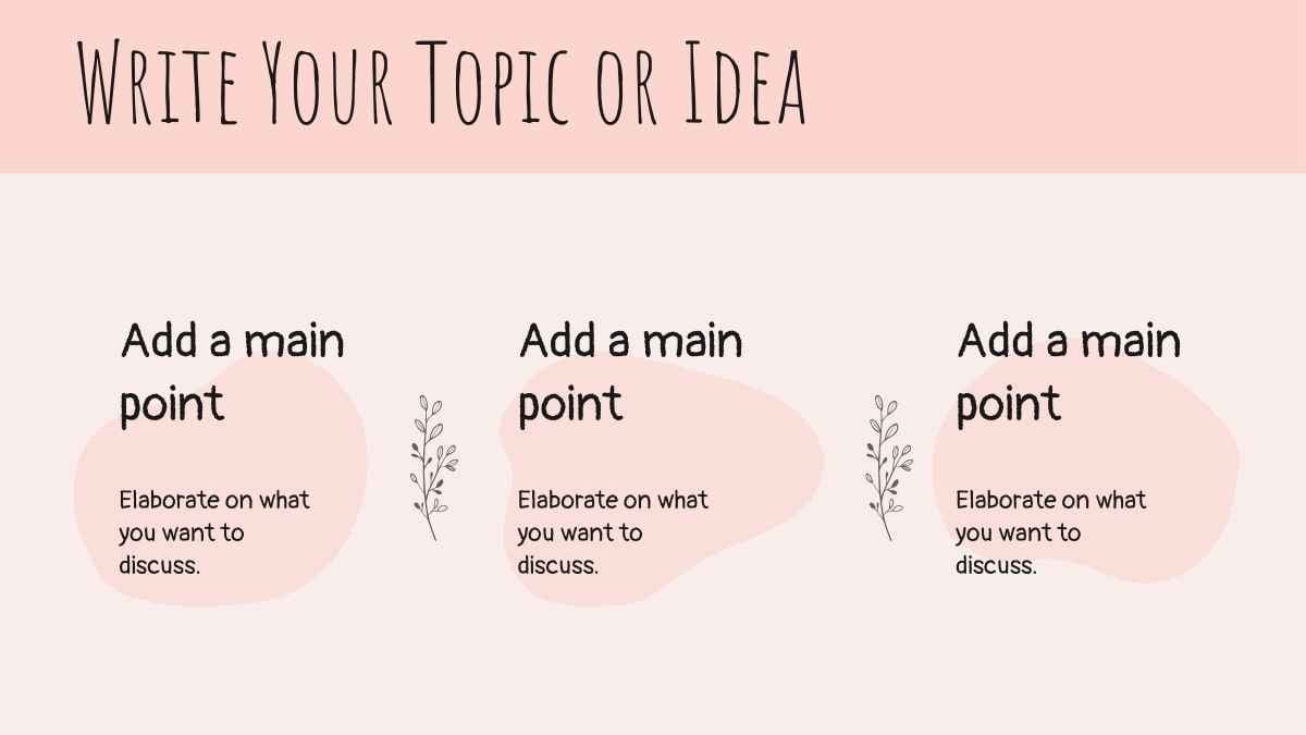 Pink and Light Pink Minimalistic Floral Spring Slides - slide 7