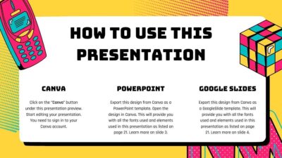Illustrative Creative 90's Style Presentaion. Free PPT & Google Slides ...