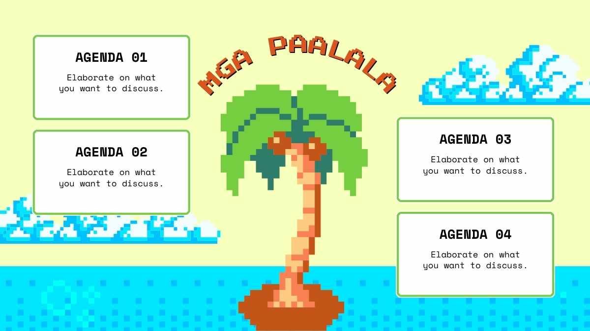 Pixel Art Wikang Filipino Lesson for Kindergarten - slide 4
