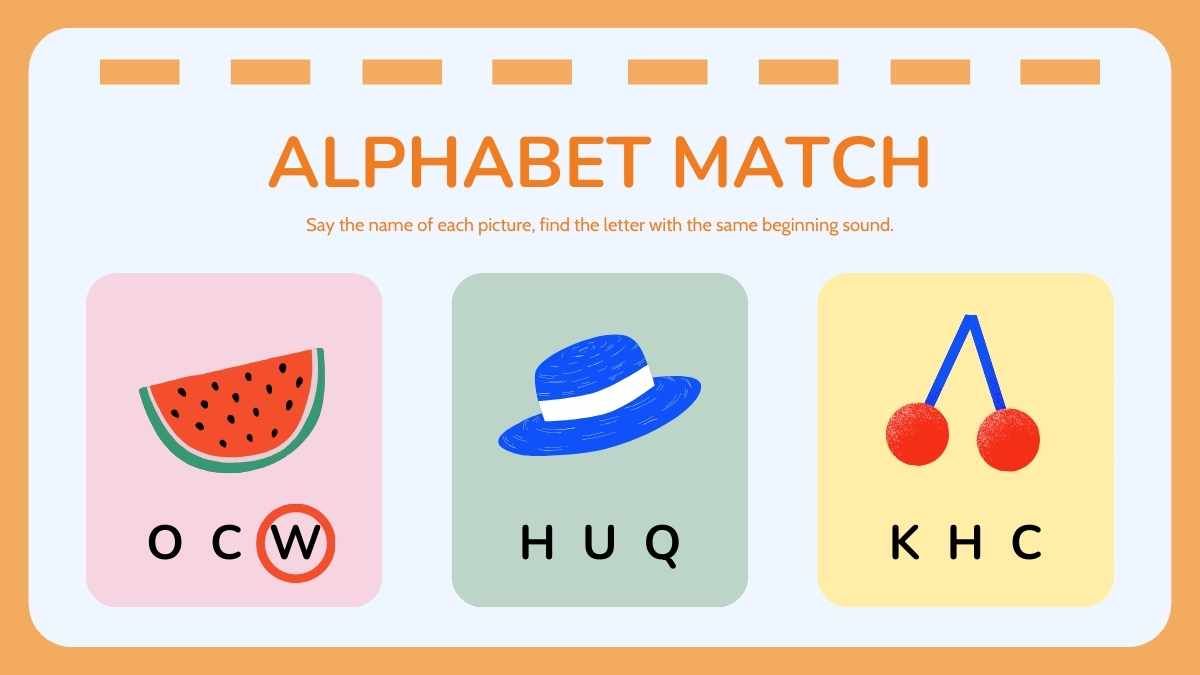 Playful Illustrated Alphabet Flashcards - slide 13