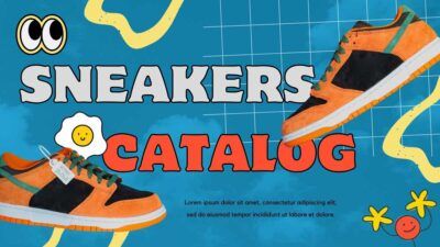 Playful Stickers Sneakers Catalog