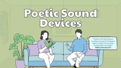 Poetic Sound Devices Lesson for High School