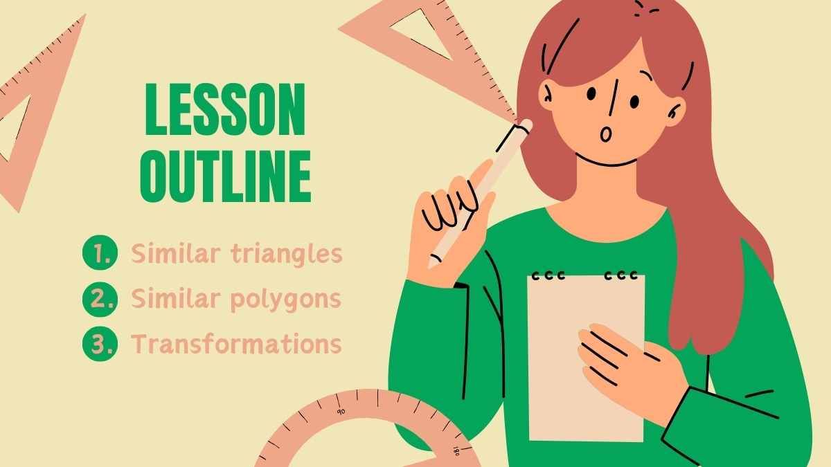 Polygons and Pythagorean Theorem Lesson for High School - slide 2
