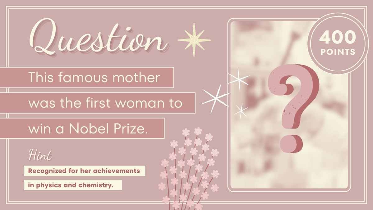 Jogo de perguntas e respostas para o Dia das Mães - slide 8