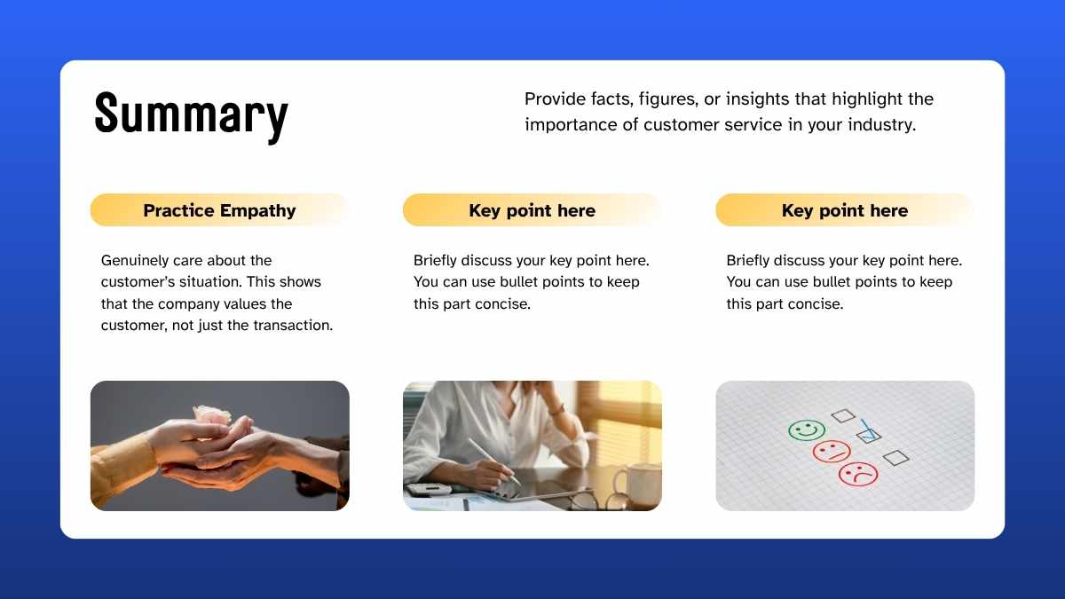 Professional Customer Service Training Slides - slide 12