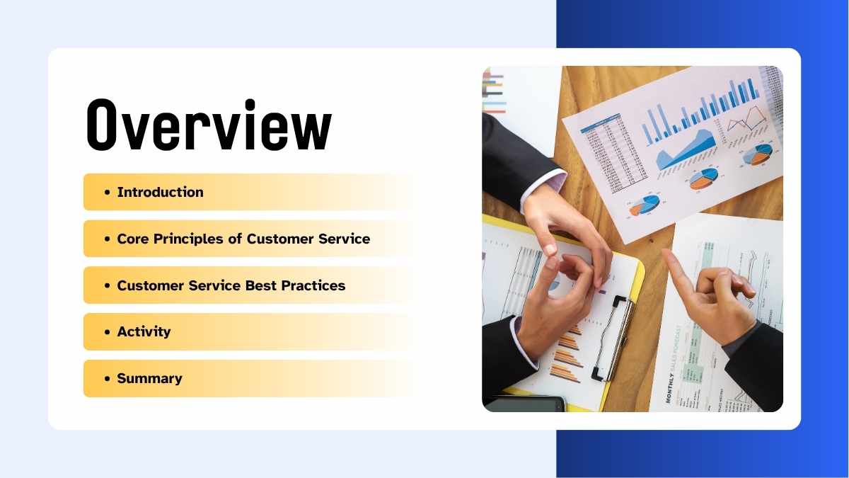 Professional Customer Service Training Slides - slide 2