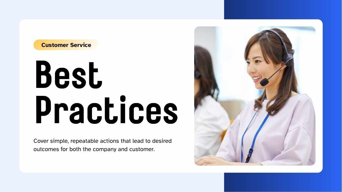Professional Customer Service Training Slides - slide 7