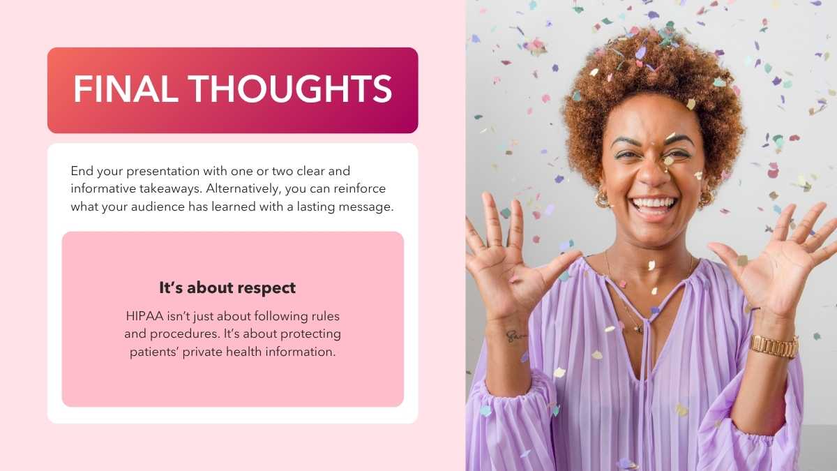 Professional HIPAA Training Slides - slide 9