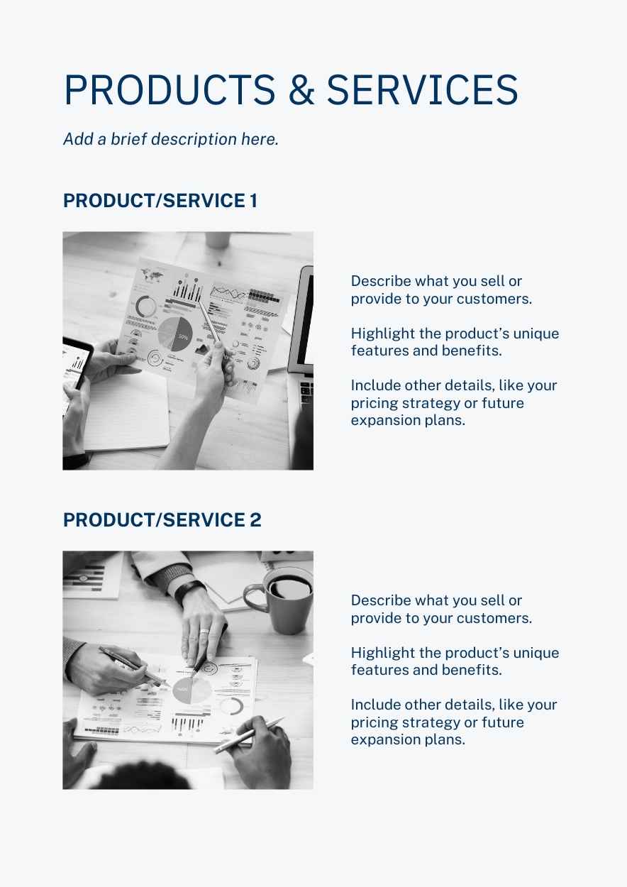 Professional Small Business Plan - slide 5