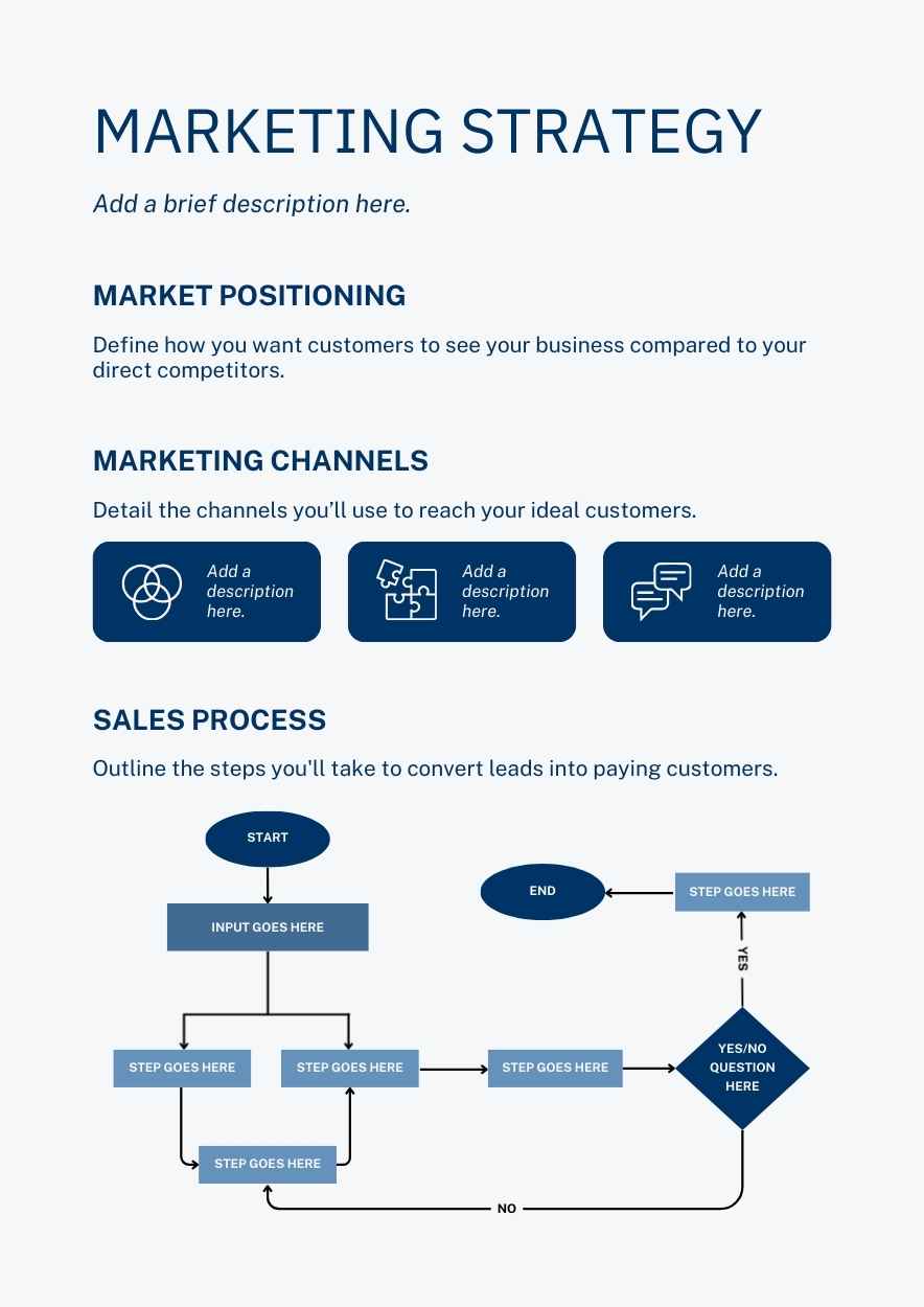 Professional Small Business Plan - slide 7