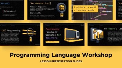 Modern 3D Programming Language Workshop for Beginners