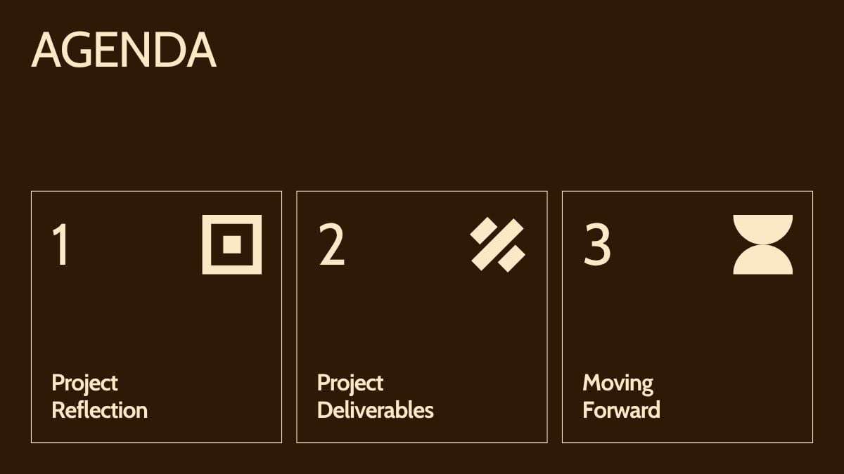 Project Debrief Report - slide 2