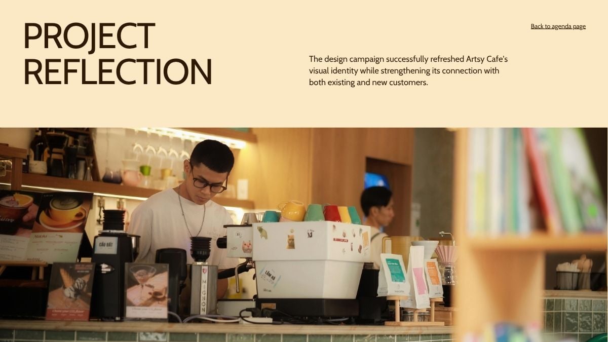Project Debrief Report - slide 3