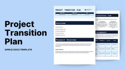 Project Transition Plan 1