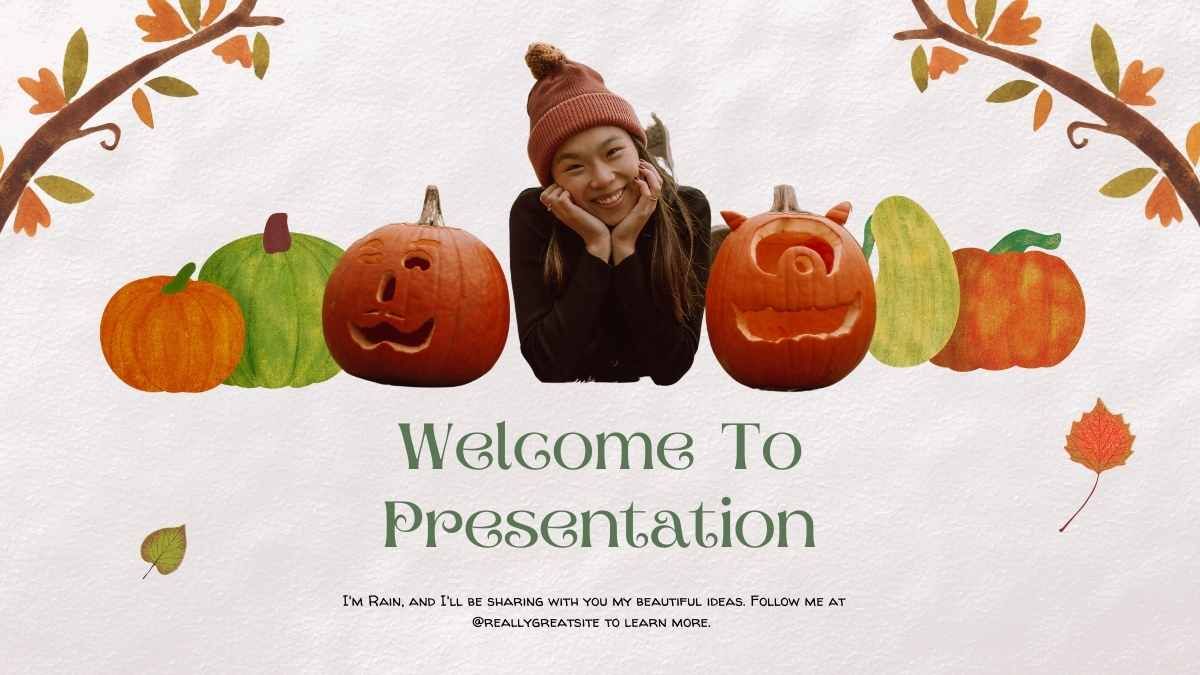 Pumpkins Minitheme for Marketing - slide 3
