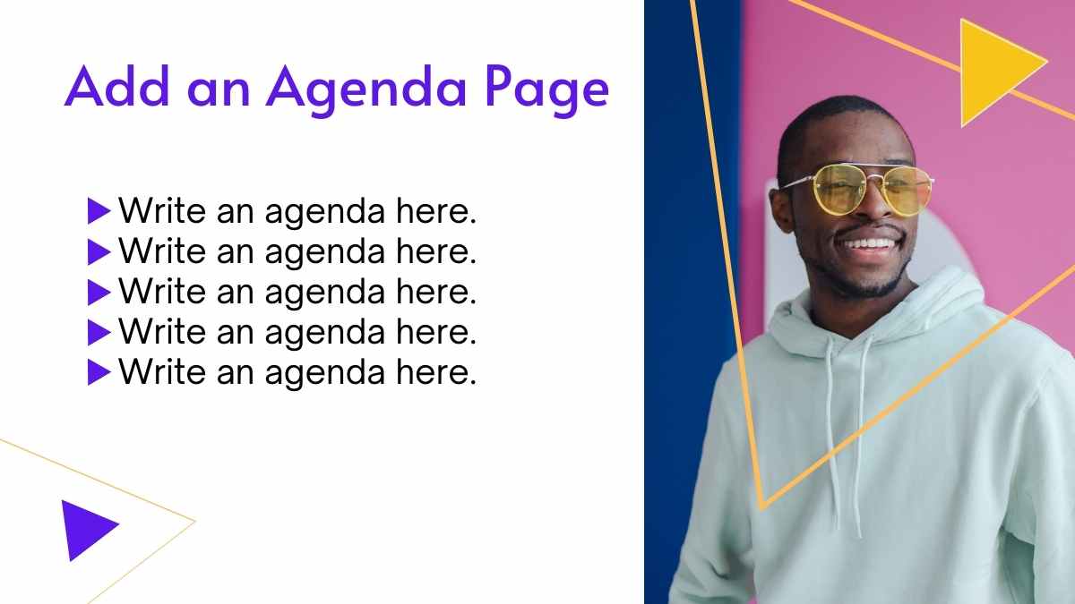Purple Marketing Roadmap Slides - slide 2