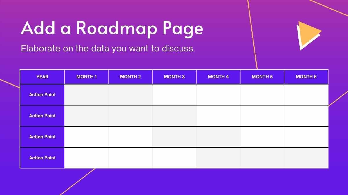 Purple Marketing Roadmap Slides - slide 5