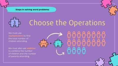Puzzle Solving Multistep Word Problems Lesson for Elementary. Free ...