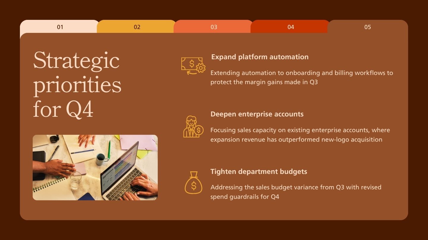 Quarterly Business Report - slide 14