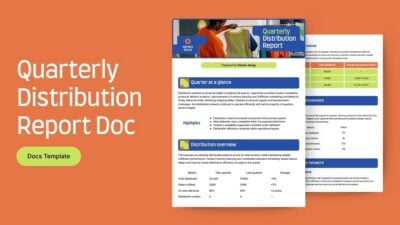 Quarterly Distribution Report Doc