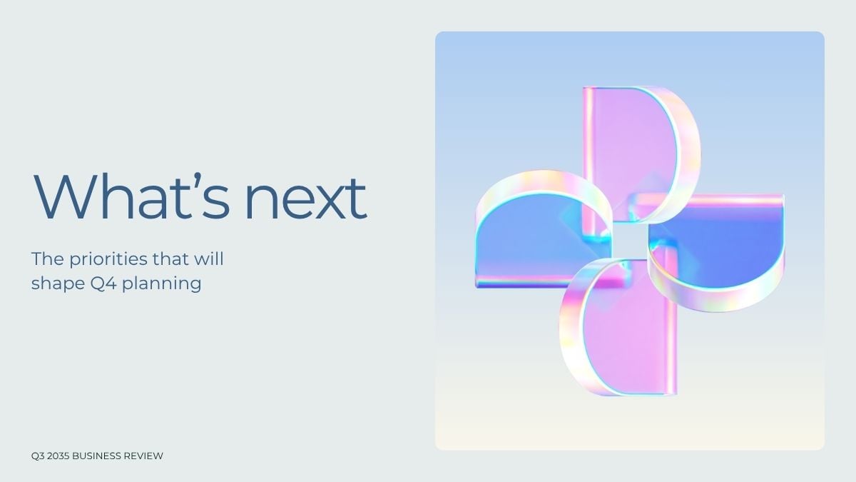 Quarterly Performance Report - slide 12