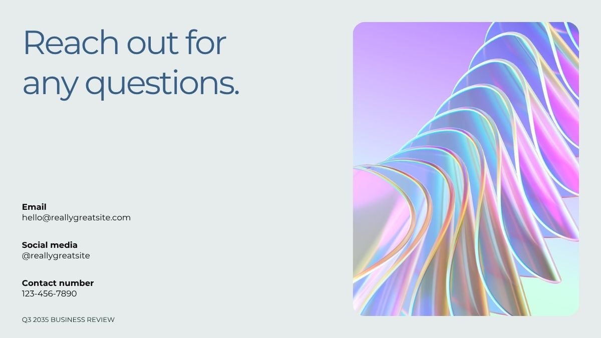 Quarterly Performance Report - slide 15