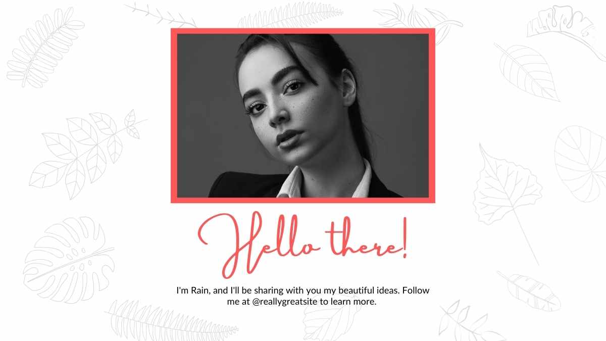 레드 앤 화이트 우아한 인테리어 디자인 포트폴리오 - 슬라이드 2