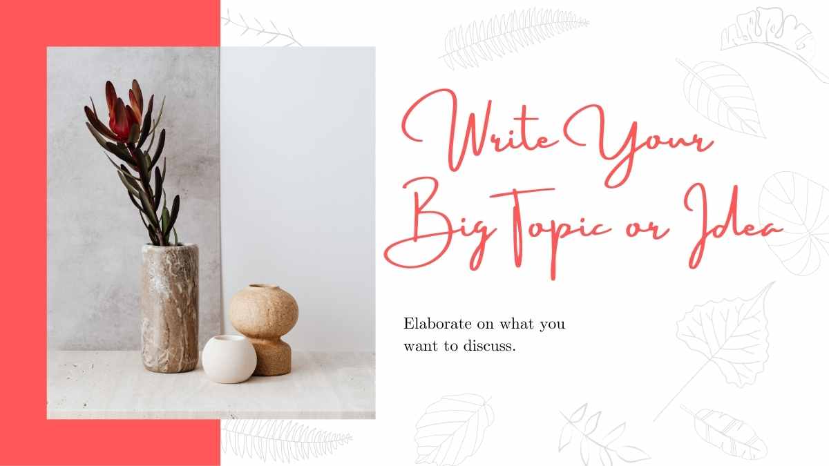 레드 앤 화이트 우아한 인테리어 디자인 포트폴리오 - 슬라이드 6