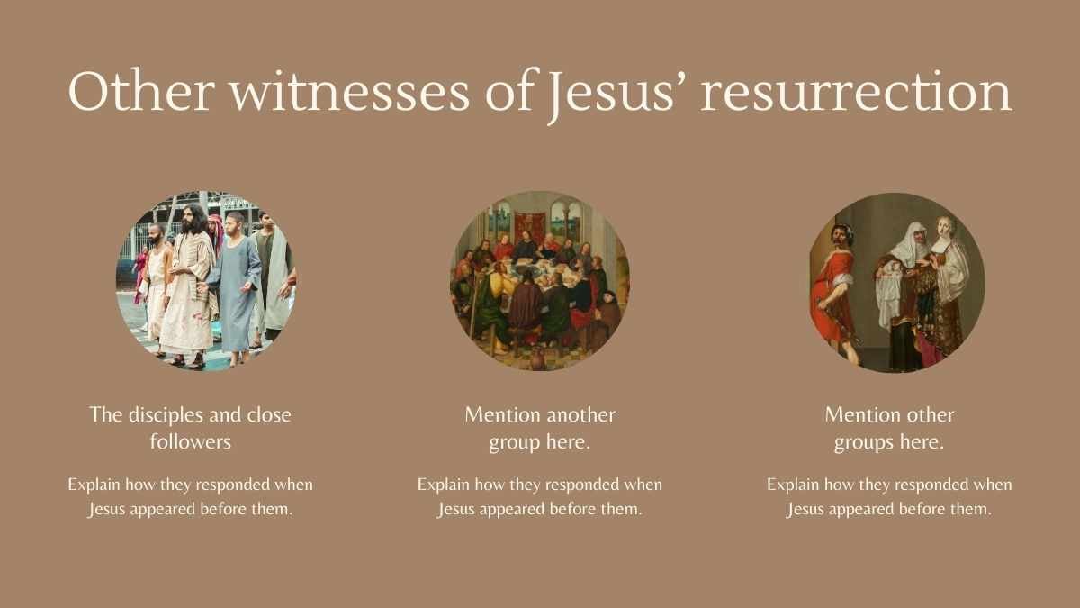 Religion Subject for Middle School: Resurrection of Jesus Christ - slide 10
