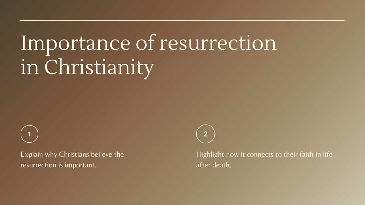 Religion Subject for Middle School: Resurrection of Jesus Christ - slide 11
