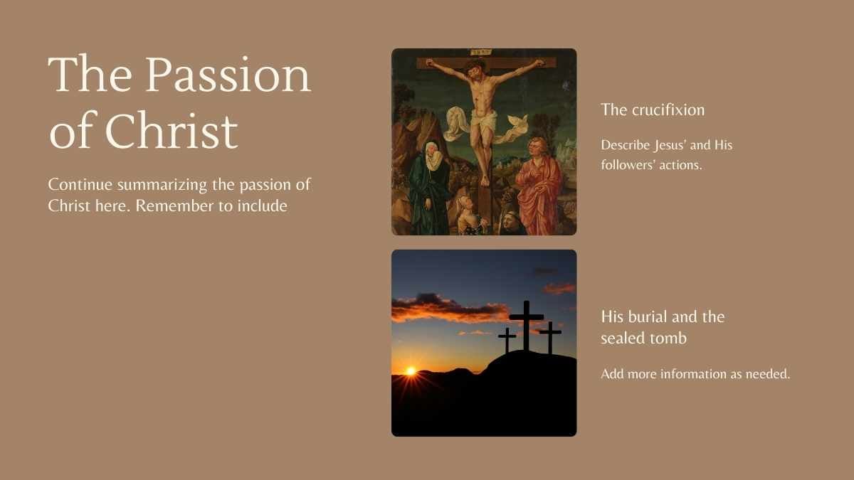 Religion Subject for Middle School: Resurrection of Jesus Christ - slide 4