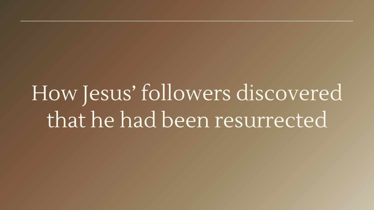 Religion Subject for Middle School: Resurrection of Jesus Christ - slide 5