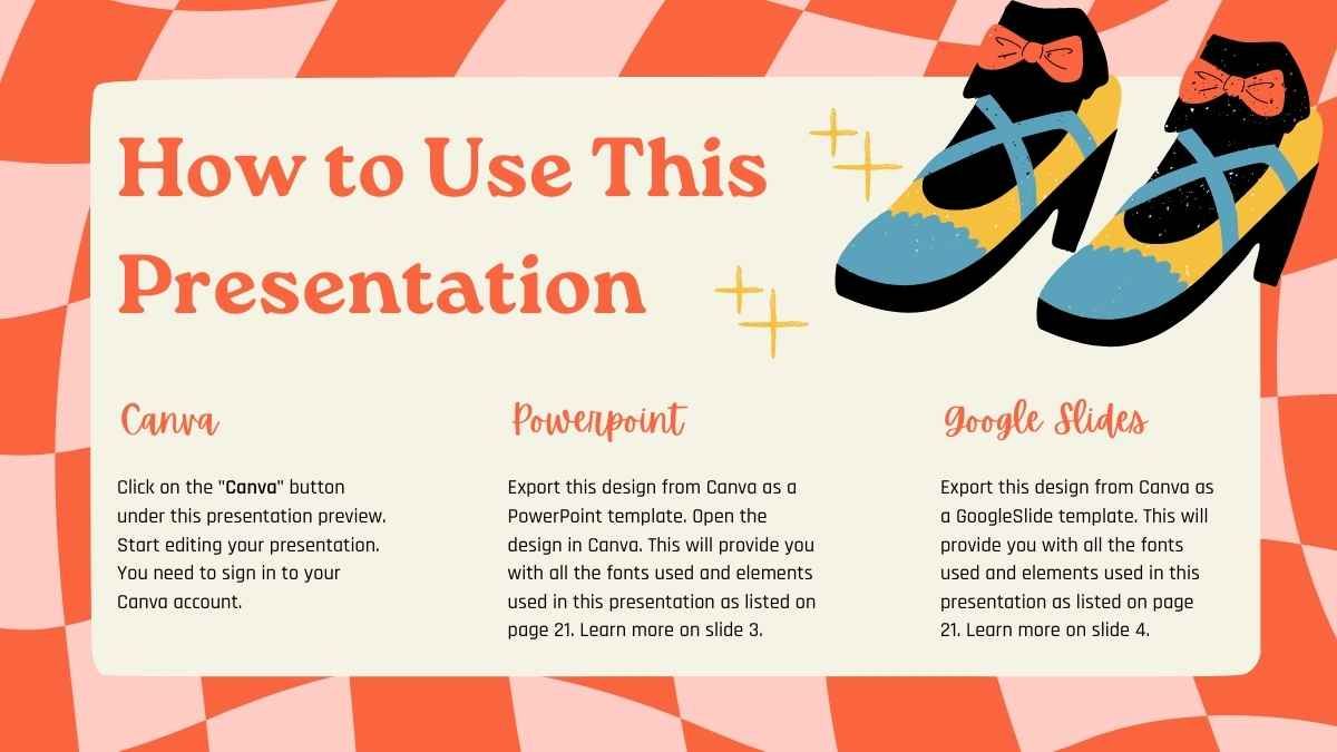 Illustrated Retail Shoes Company Profile Presentation - slide 1