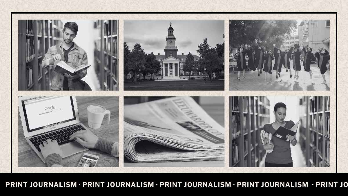 Retro Communications Major for College: Print Journalism - slide 10