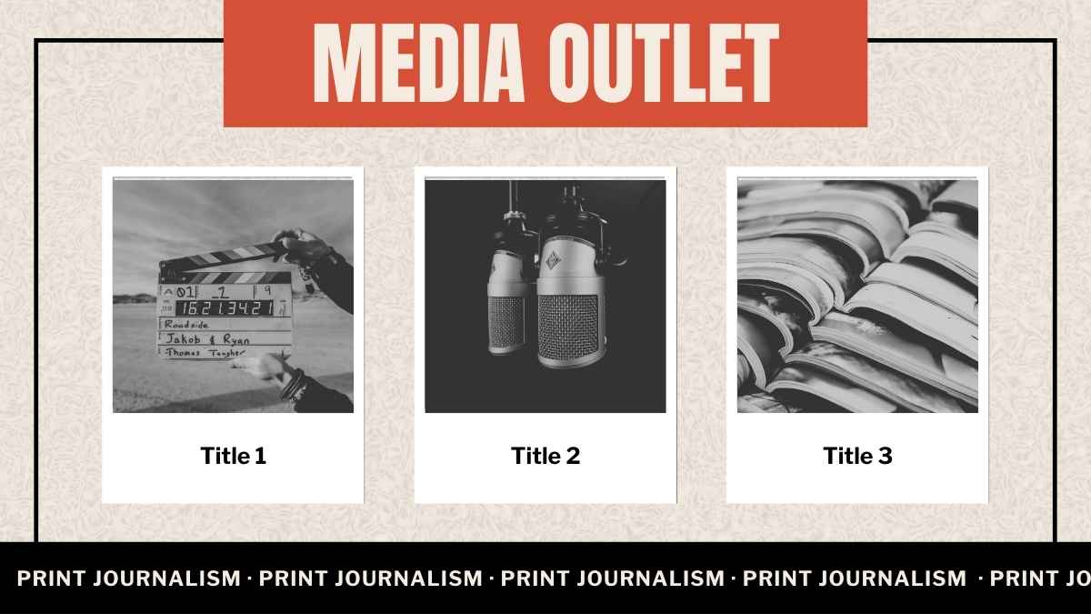 Retro Communications Major for College: Print Journalism Slides - slide 5