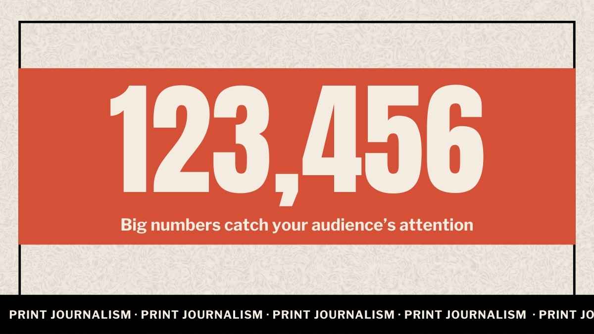 Retro Communications Major for College: Print Journalism Slides - slide 7