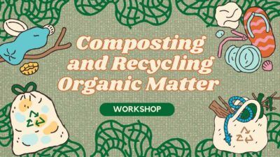 Retro Composting and Recycling Organic Matter Workshop