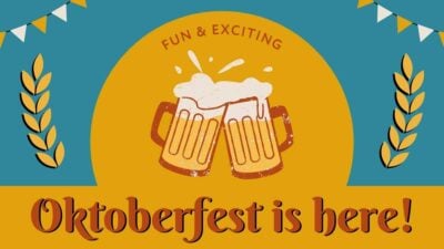 Retro Illustrated Oktoberfest is here! Slides