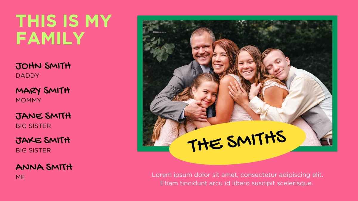 Retro Introducing Myself at School: This is me! Slides - slide 6