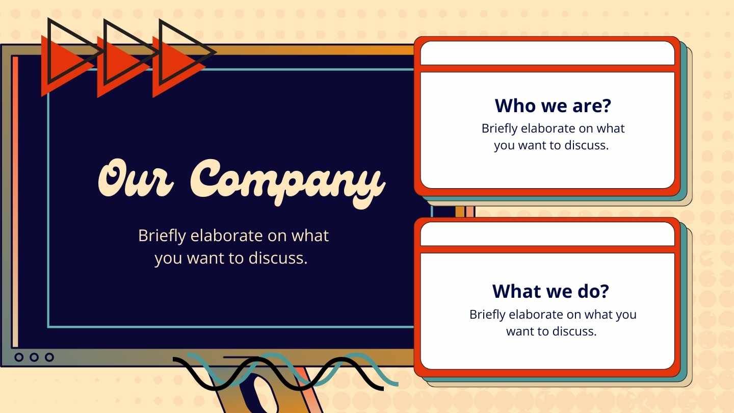Retro Online Tech Shop Company Profile - slide 5