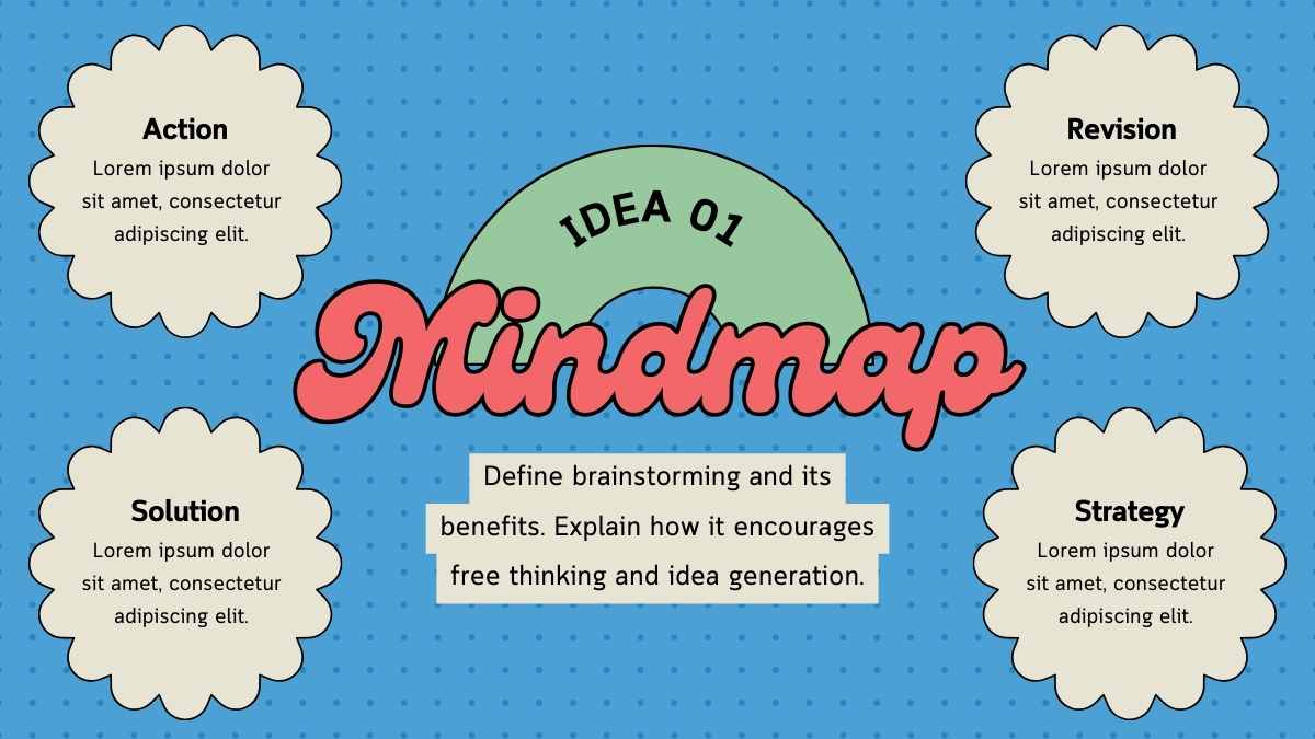 Retro-Pop Style Brainstorm Slides - slide 11