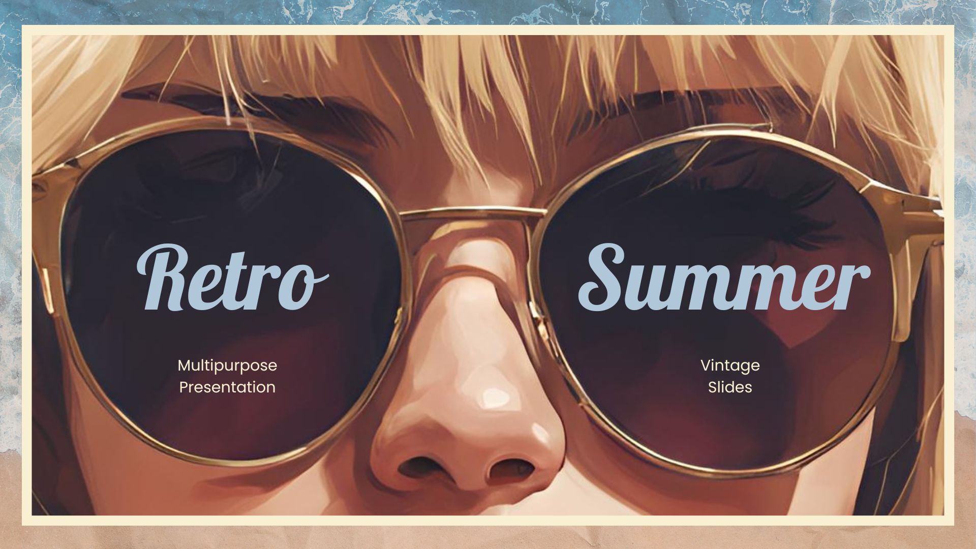 Retro Summer Aesthetic Slides - slide 1