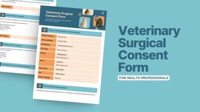 Retro Veterinary Surgical Consent Form 1