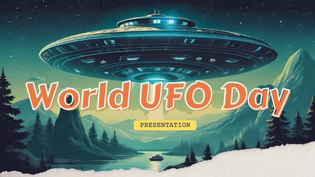 레트로 세계 UFO의 날 미니테마 - slide 0