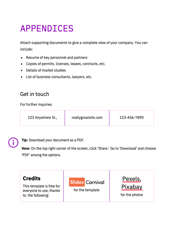 Simple Business Plan - slide 13