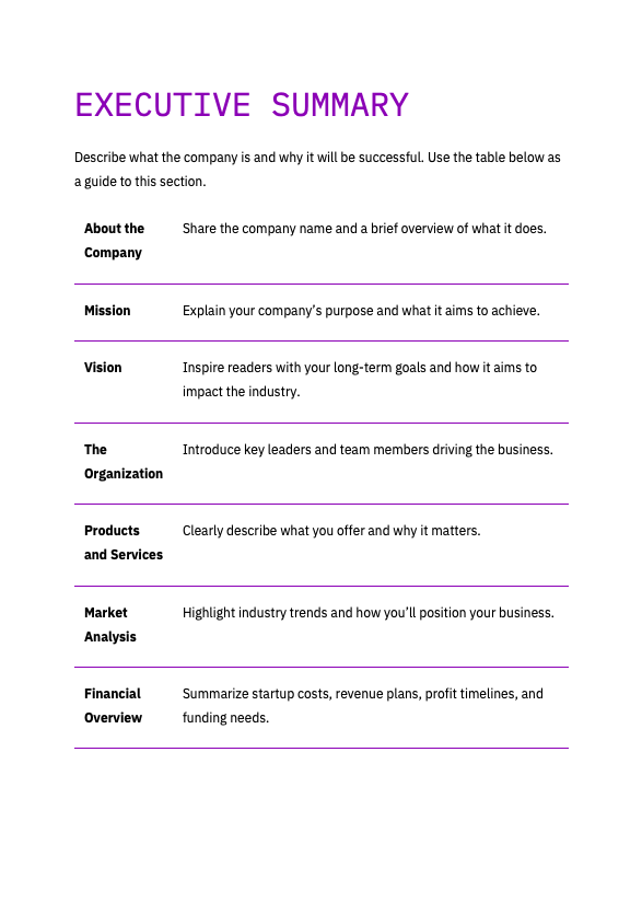 Simple Business Plan - slide 3