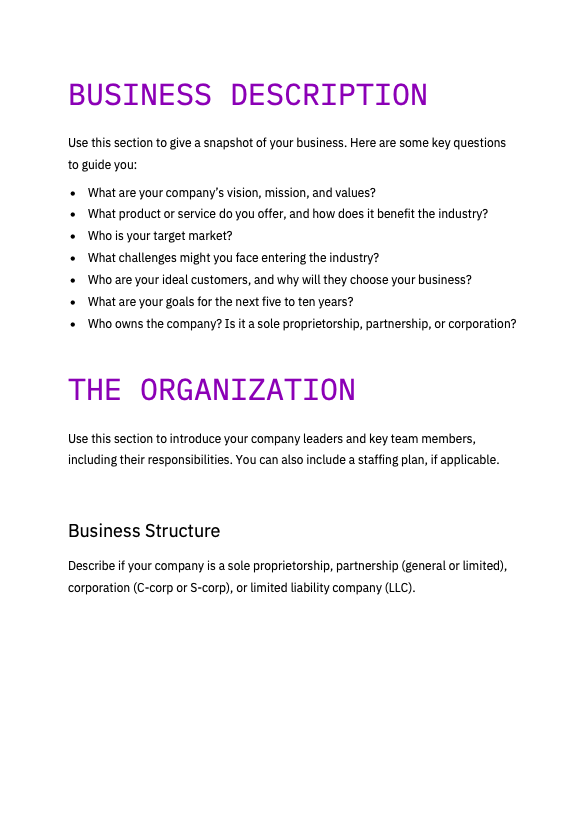 Simple Business Plan - slide 4
