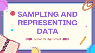 Sampling and Representing Data Lesson for High School