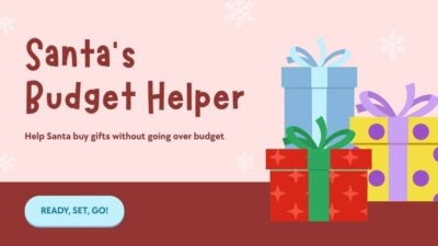 Santa’s Budget Helper Interactive Presentation
