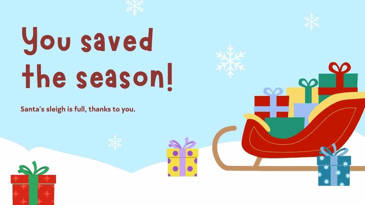 Santa’s Budget Helper Interactive Presentation - slide 9